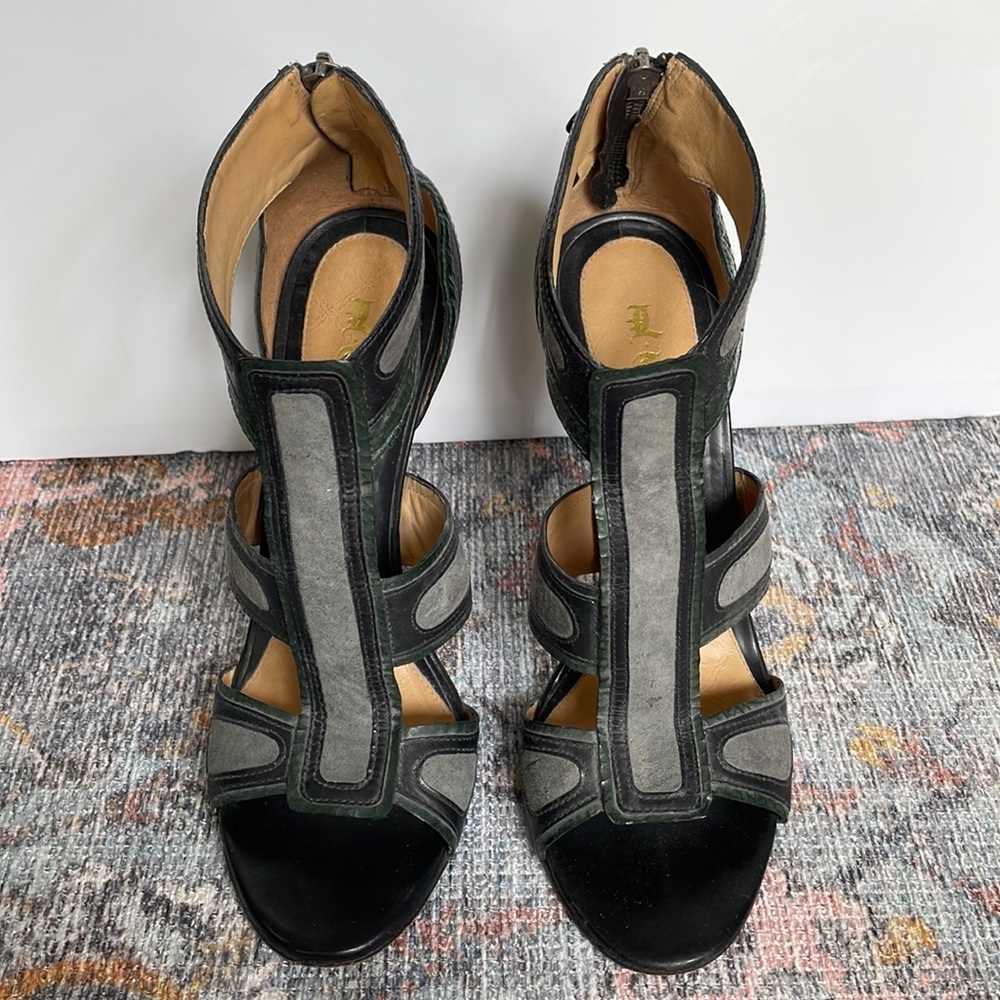 L.A.M.B. Heels Green